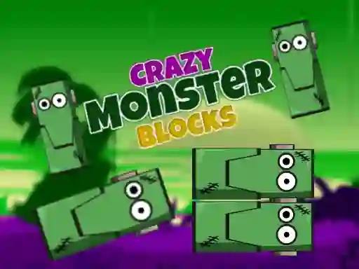 Játék Crazy Monster Blocks online