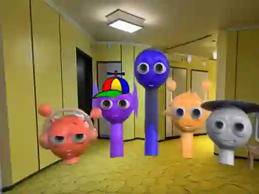 Játék Sprunki Backroom Terrors Skibidi Toilet online