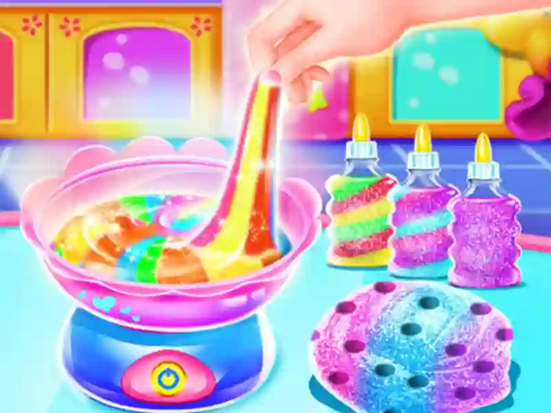 Játék Unicorn Slime Designer online
