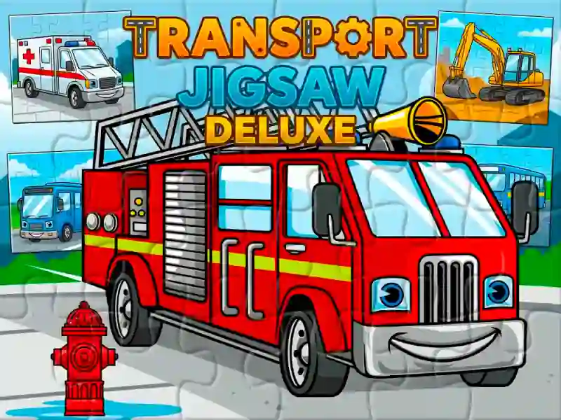 Játék Transport Jigsaw Deluxe online