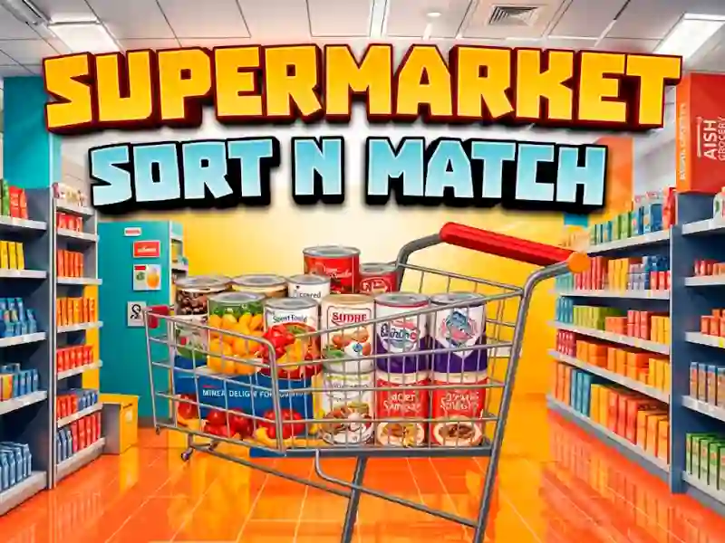 Játék Supermarket Sort N Match online