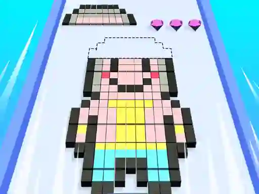 Játék Blocks Stack Rush online