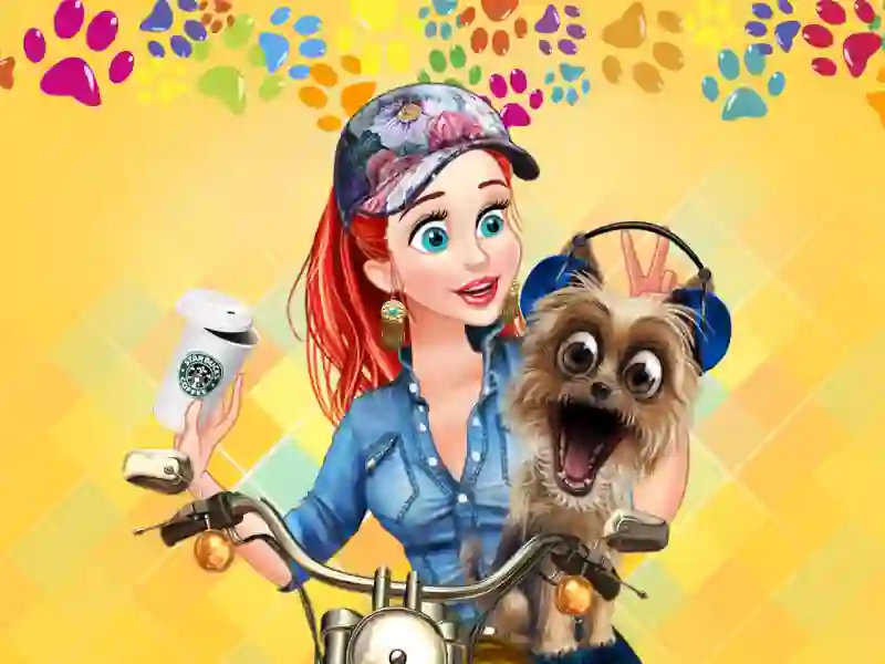 Játék Princesses & Pets Photo Contest online