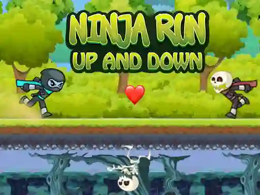 Játék Ninja Run Up And Down online