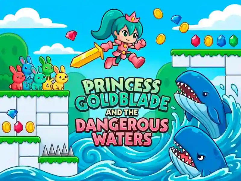 Játék Princess Goldblade and the Dangerous Waters online