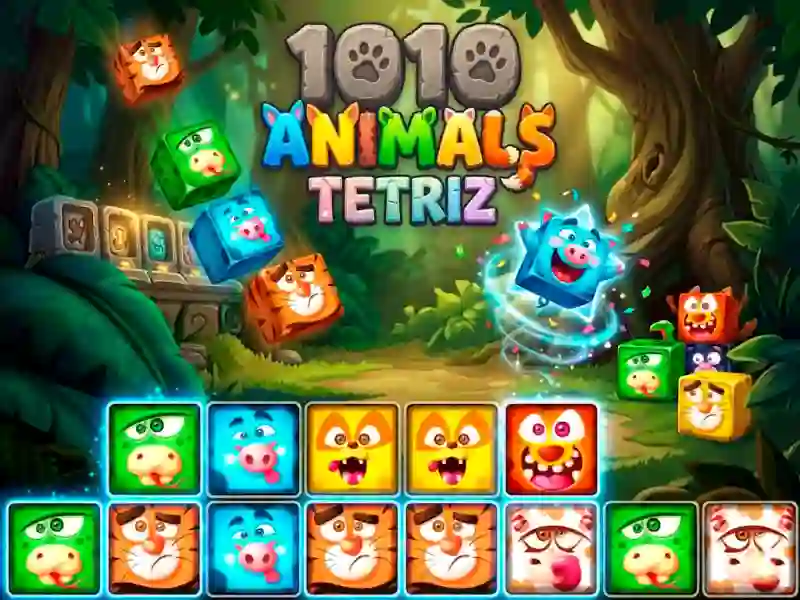 Játék 1010 Animals Tetriz online