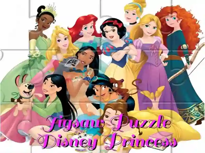 Játék Jigsaw Puzzle: Disney Princess online