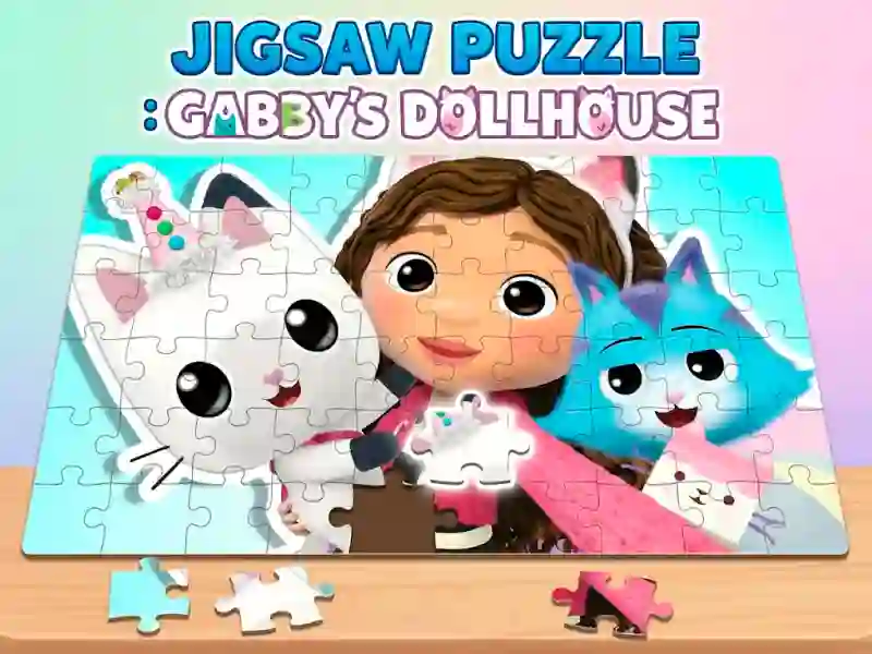 Játék Jigsaw Puzzle: Gabby's Dollhouse online