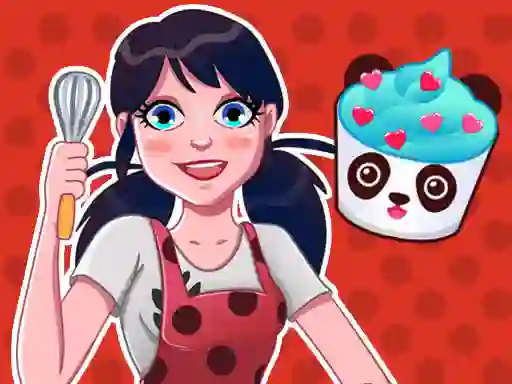 Játék Miraculous Cupcake maker online