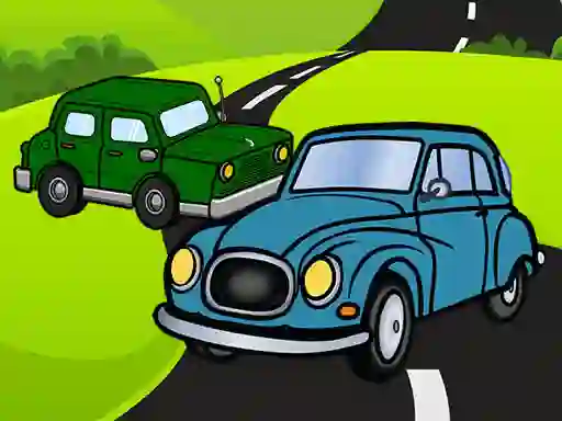 Játék Cartoon Car Jigsaw online