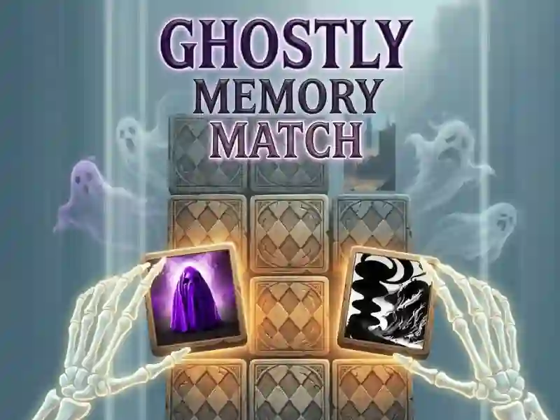 Játék Ghosts Memory Match online