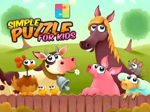 Játék Simple Puzzle For Kids online