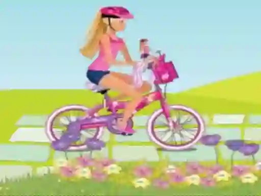 Játék BARBIE RIDES A BIKE online