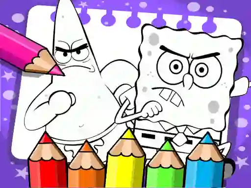 Játék Sponge Bob Coloring Book online