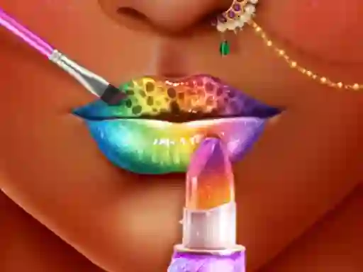 Játék Princess Lip Art Salon online