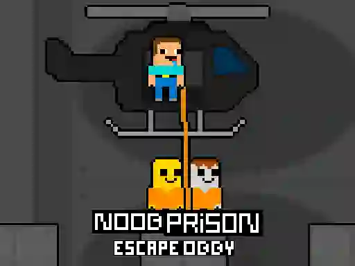 Játék Noob Prison Escape Obby online