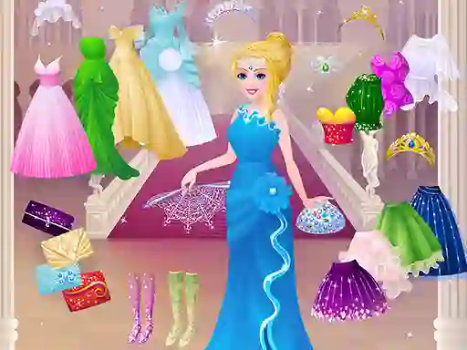 Játék Cinderella Dress Up Girl Games online
