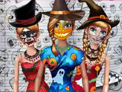 Játék Halloween Doll Creator online