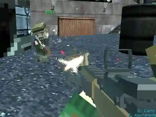Játék Pixel Gungame Arena Prison Multiplayer online