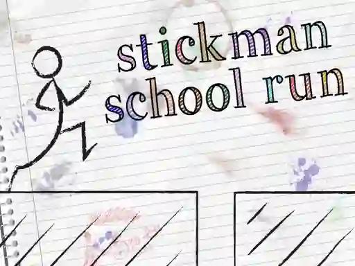 Játék Stickman School Run online