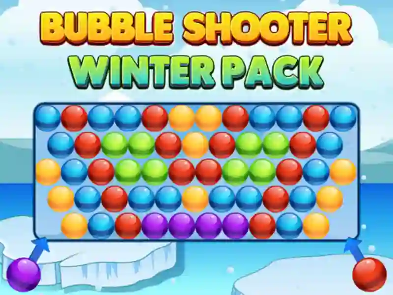 Játék Bubble Shooter Winter Pack online