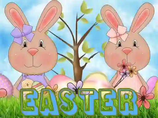 Játék Easter Puzzle online
