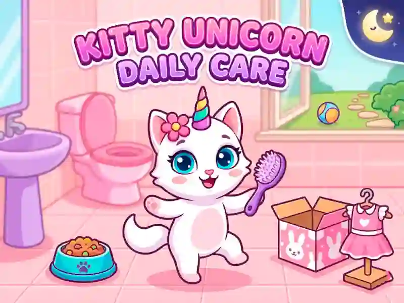 Játék Kitty Unicorn Daily Care online
