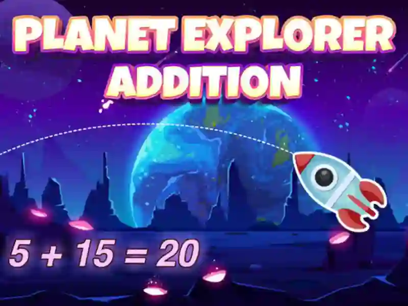 Játék Planet explorer addition online