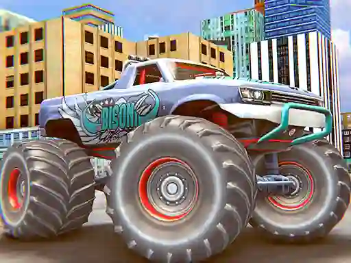 Játék Monster Truck Stunt Driving Simulation online