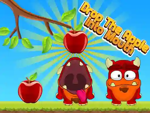Játék Drop The Apple Into Mouth online