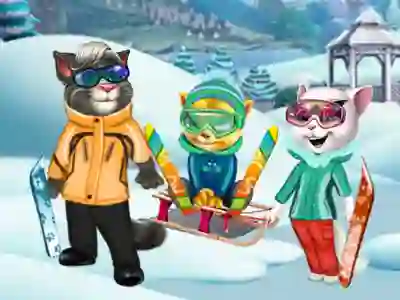 Játék Cats Winter Fun online