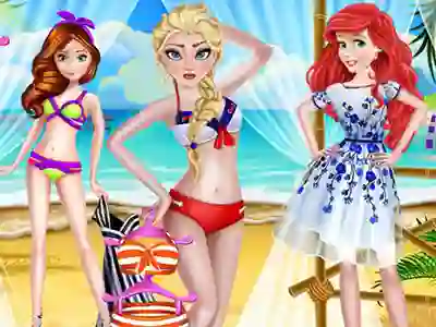 Játék Summer Beach Outfits online