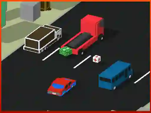 Játék Blocky Traffic Racer online