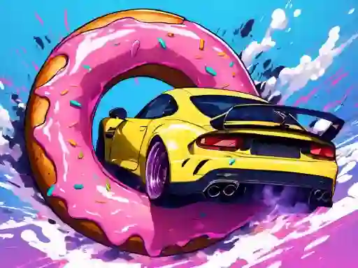 Játék Roof Car Stunt online