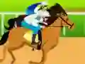 Játék Horse racing typing online