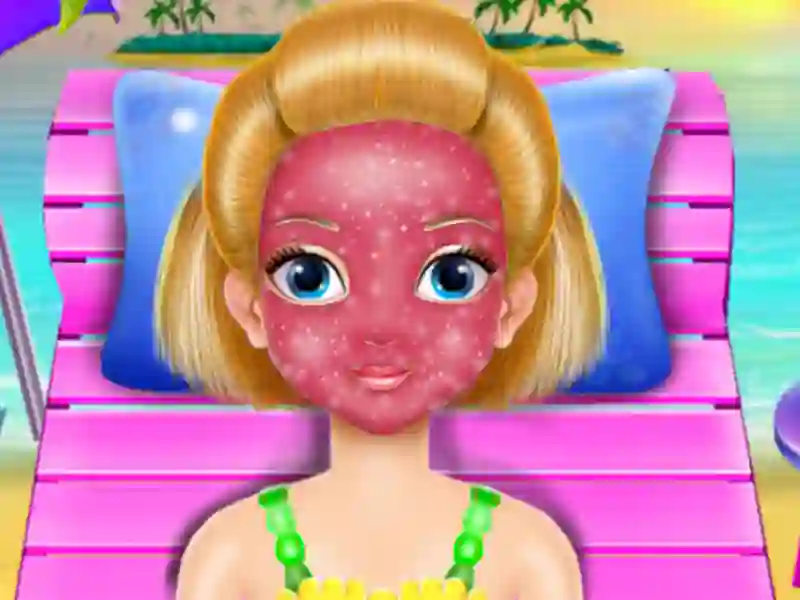 Játék A Beach Day Spa Care online