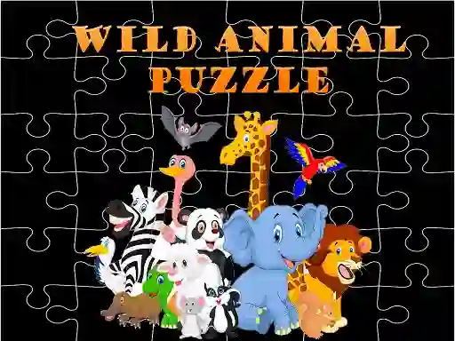 Játék Wild Animals Puzzle online