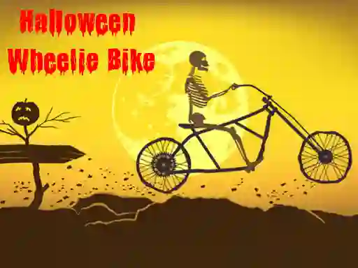 Játék Halloween Wheelie Bike online