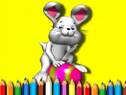 Játék Back To School: Easter Coloring Book online