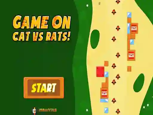 Játék Game On Cat vs Rats! online
