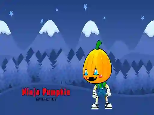 Játék Ninja Pumpkin Winter Edition online