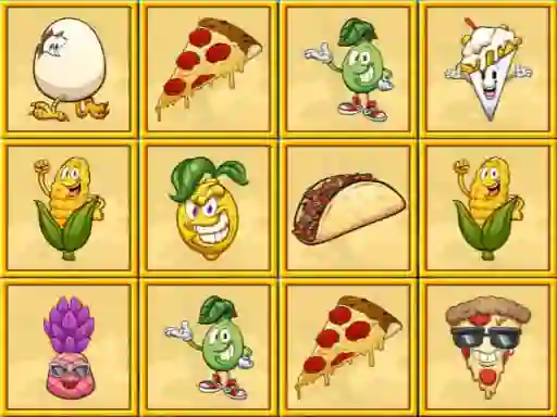 Játék Foody Memory online