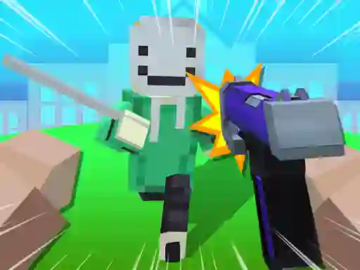 Játék Block Craft 3D School online