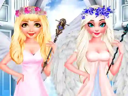Játék A Day in Angel World online