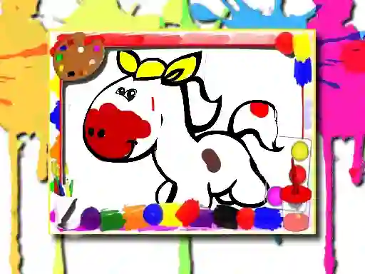 Játék Horse Coloring Book online