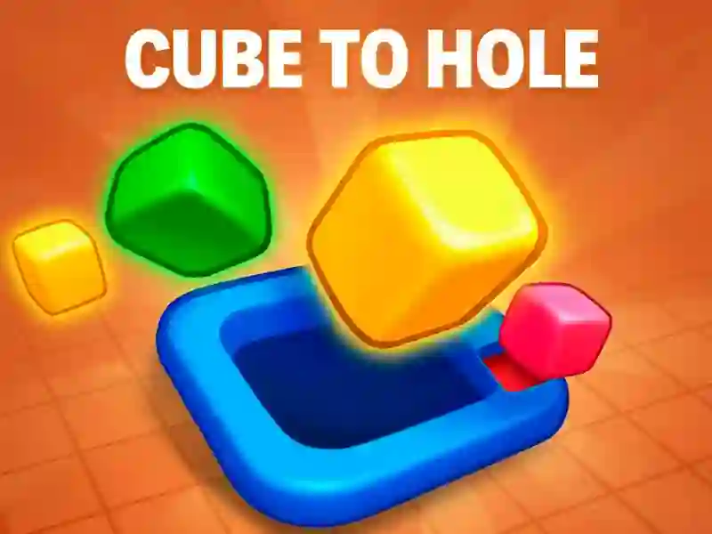 Játék Cube to Hole online