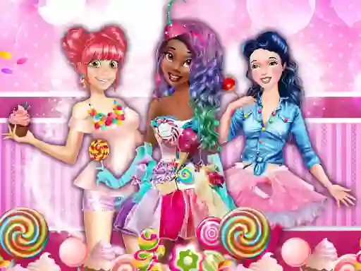 Játék Sweet Party With Princesses online