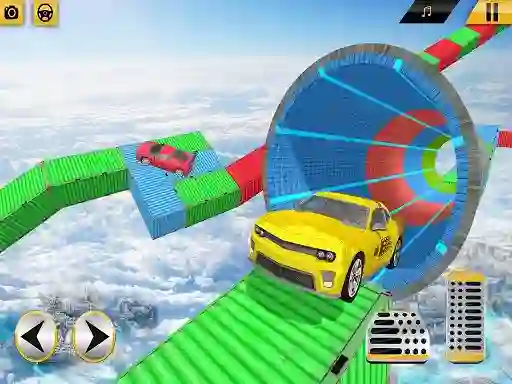 Játék Impossible Car Driving 3d: Free Stunt online