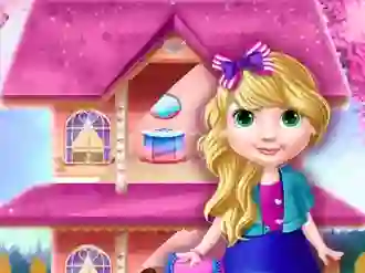 Játék Princess Doll House Decoration online
