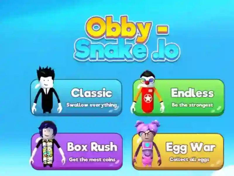 Játék Obby - Snake .Io online